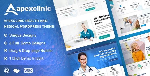 ApexClinic v1.3.4 - Health & Medical Theme