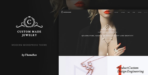 Custom Made v1.1.14 - Jewelry Manufacturer and Store WordPress Theme