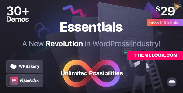 Essentials v3.2.5 - Multipurpose WordPress Theme