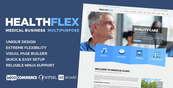 HEALTHFLEX v2.7.5 - Medical Health WordPress Theme