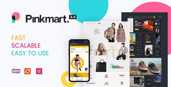 Pinkmart v4.2.1 - AJAX theme for WooCommerce