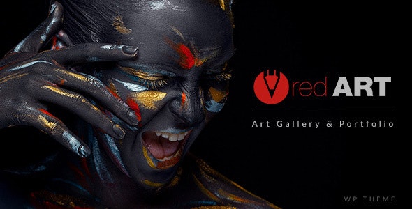 Red Art v3.4 - Artist Portfolio