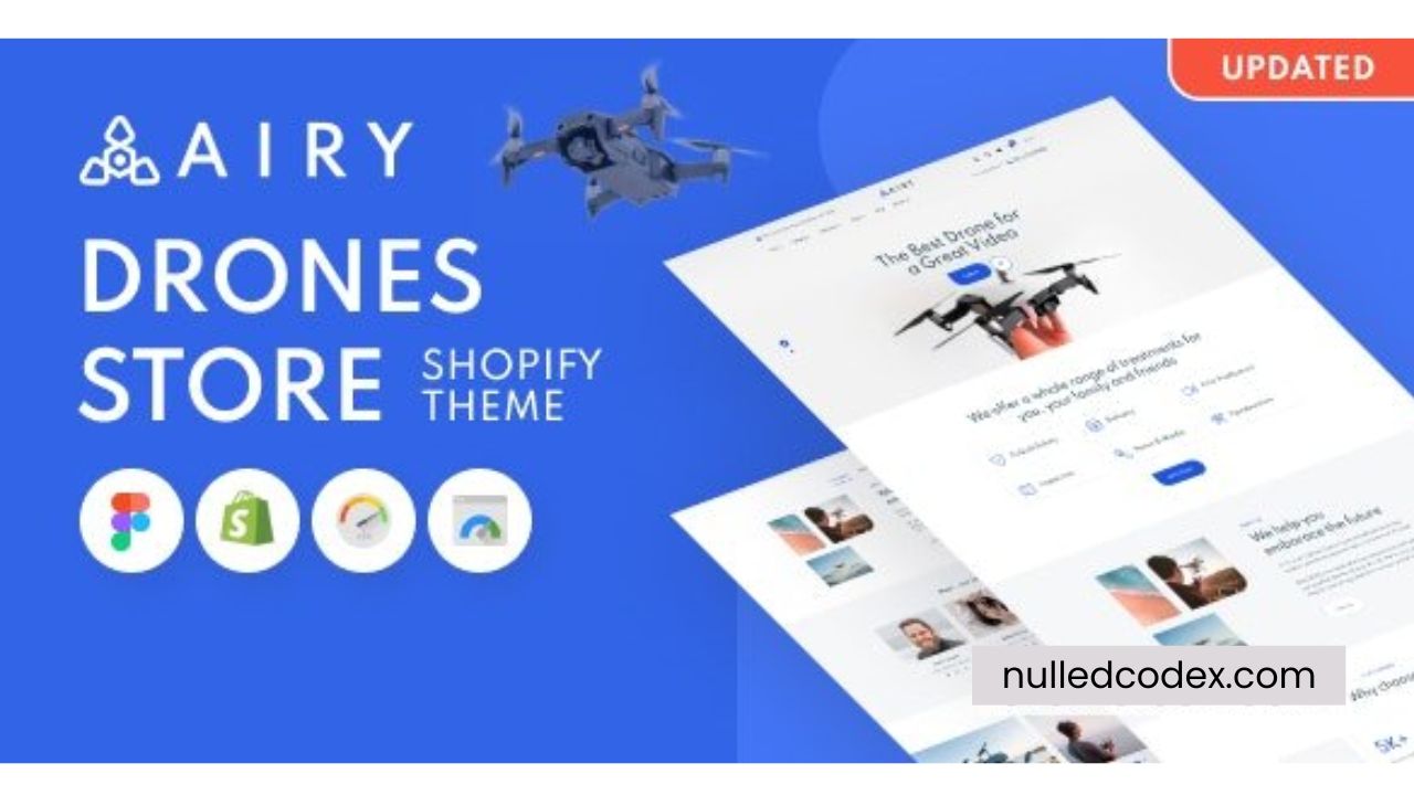 Airy v1.2 - Drones Store HTML Template