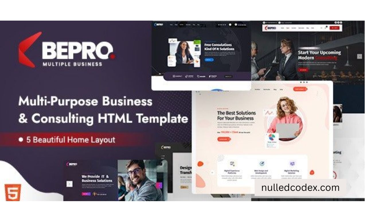 Bepro - Multipurpose Business HTML Template