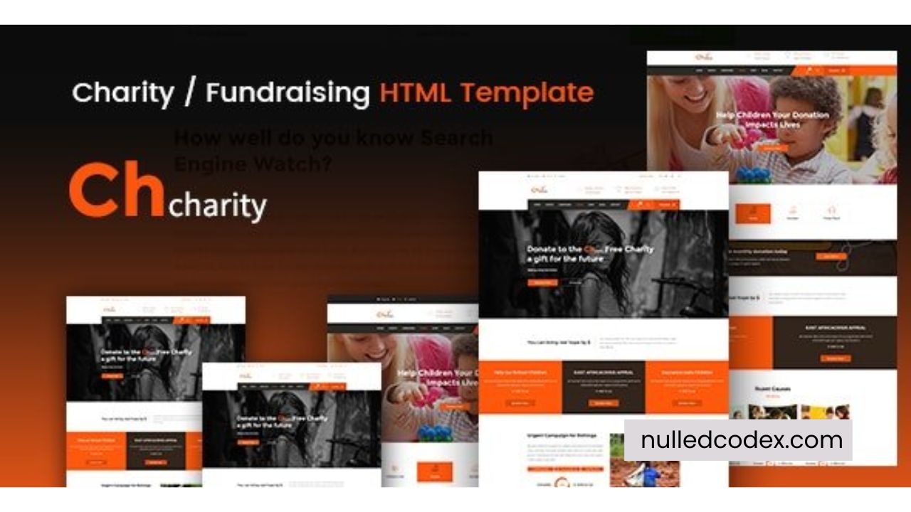 Chcharity - Charity / Fundraising HTML Template