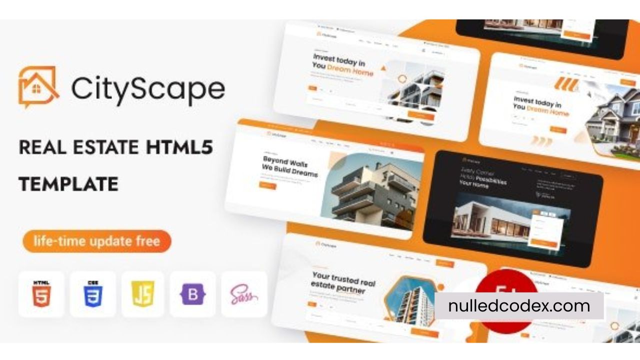 CityScape – Real Estate HTML Template Multipurpose