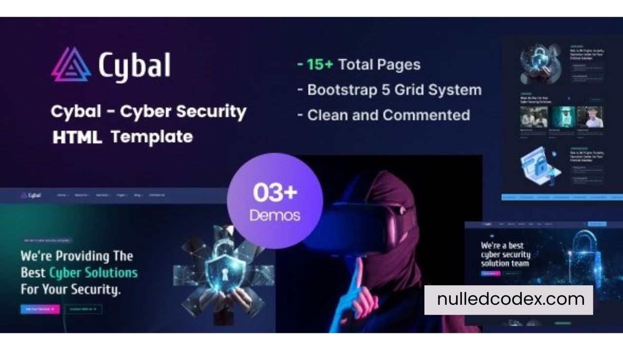 Cybal - Cyber Security HTML Template