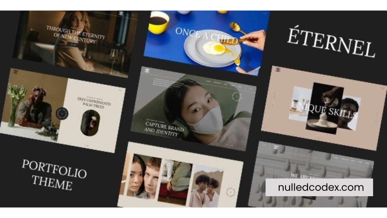 Éternel v1.2.5 - Creative Portfolio WordPress Theme