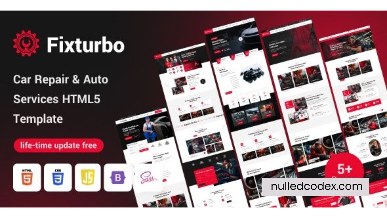 Fixturbo - Car Repair & Auto Services HTML5 Template Multipurpose