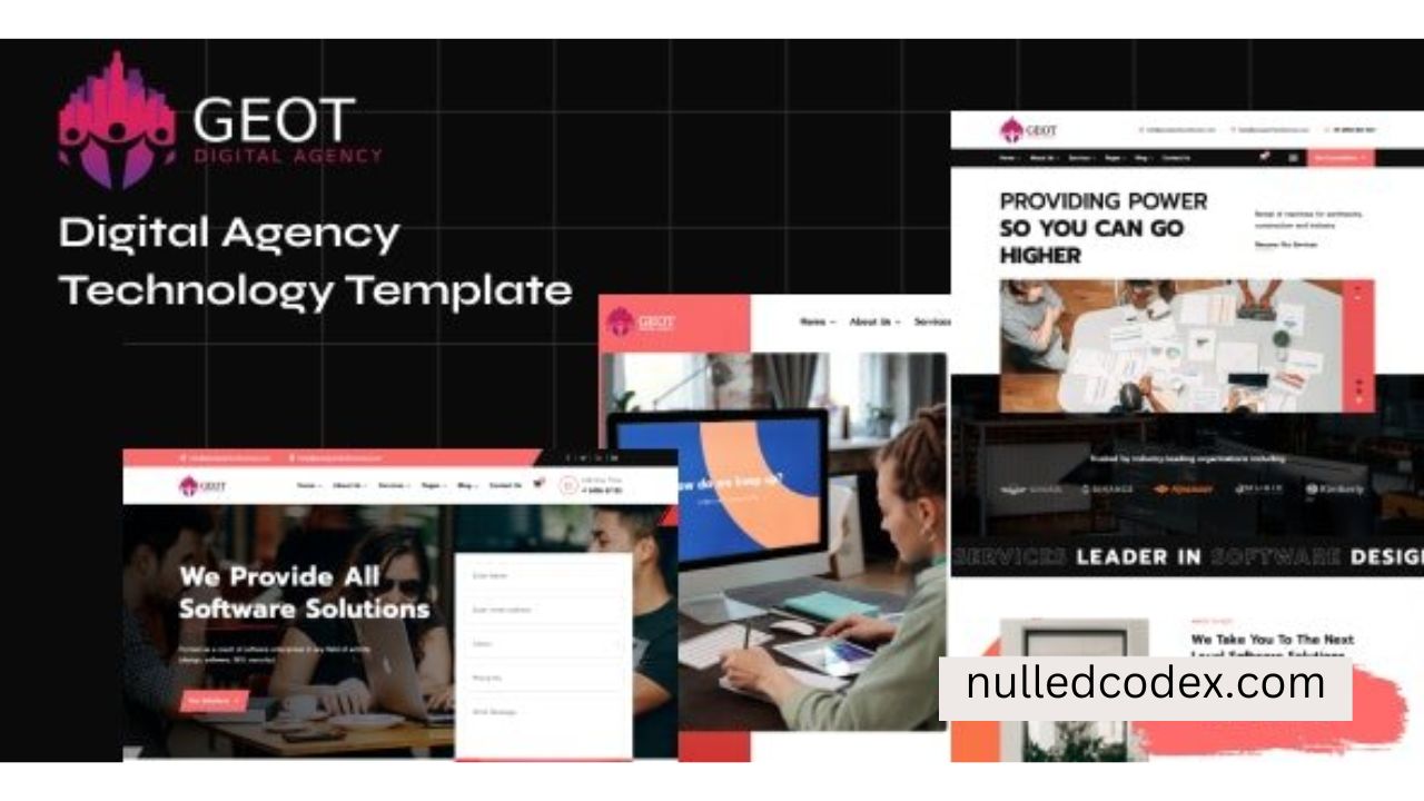 Geot - Digital Agency and Technology HTML Template