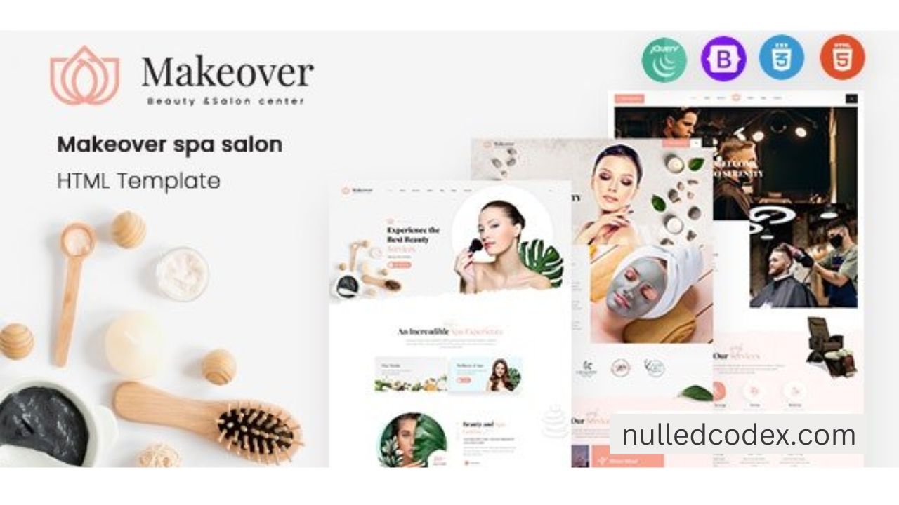 Makeover - Spa Saloon Responsive HTML5 Template