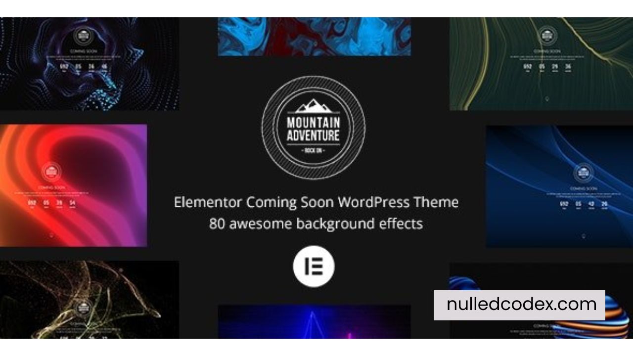 Mountain v5.0.0 - Elementor Coming Soon WordPress Theme