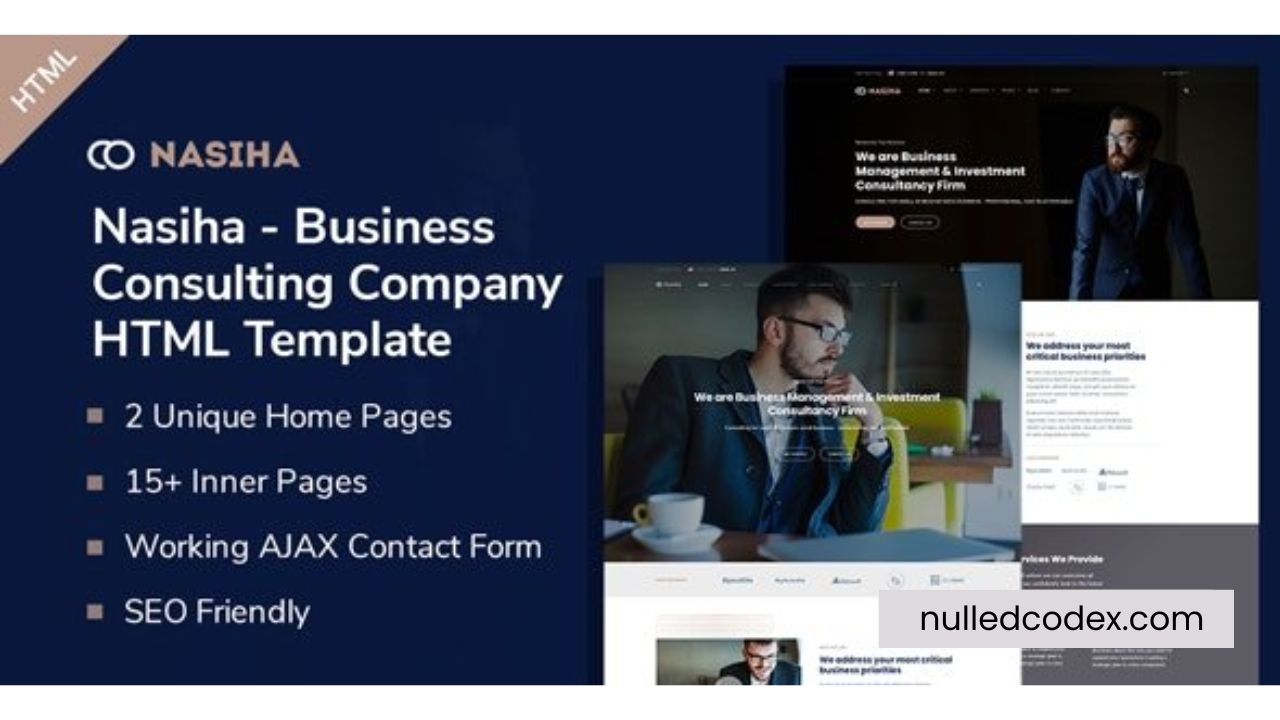 Nasiha - Business Consulting Company HTML5 Template