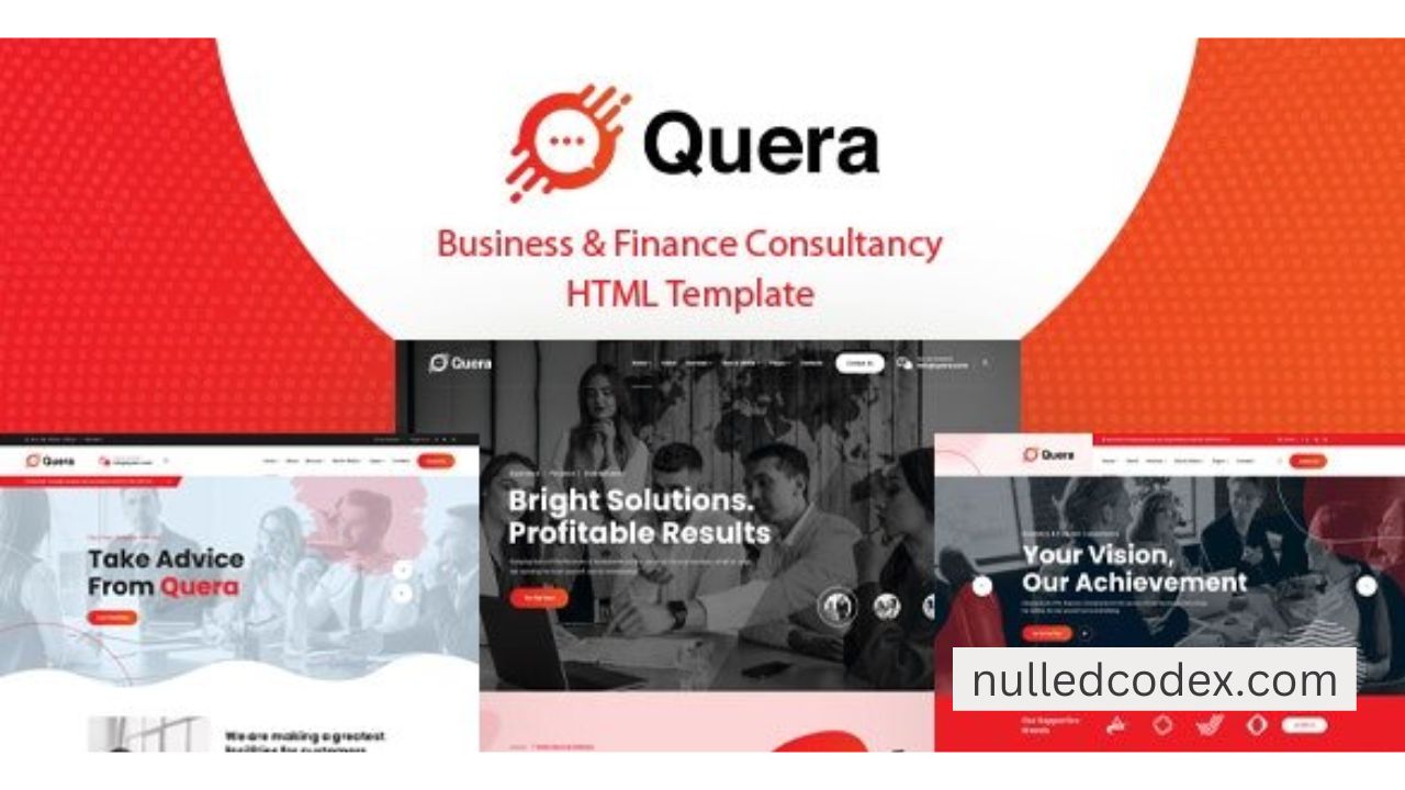 Quera – Business & Finance Consultancy HTML5 Template