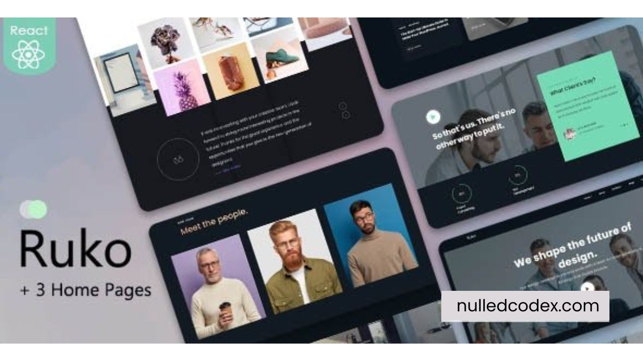 Ruko - React Creative Agency & Showcase Portfolio