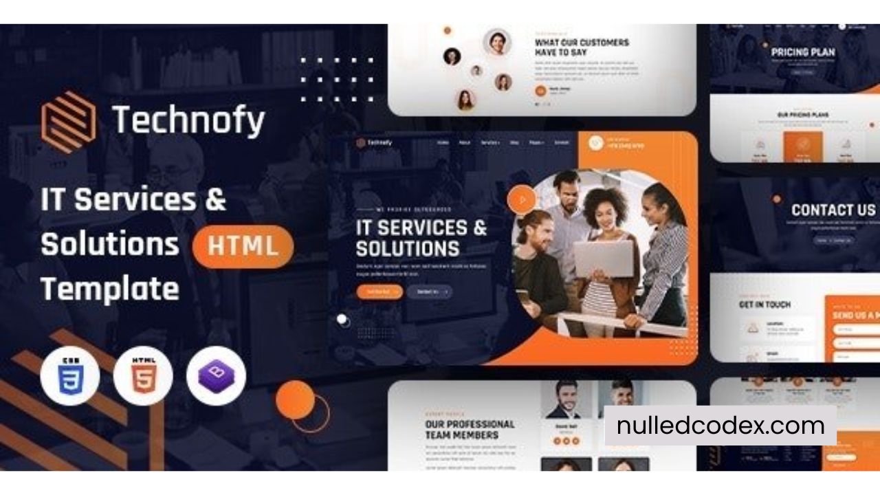 Technofy - IT Services & Solutions HTML Template