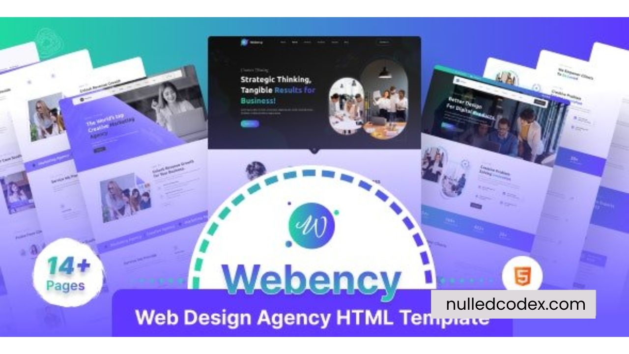 Webency - Web Design Agency HTML Template