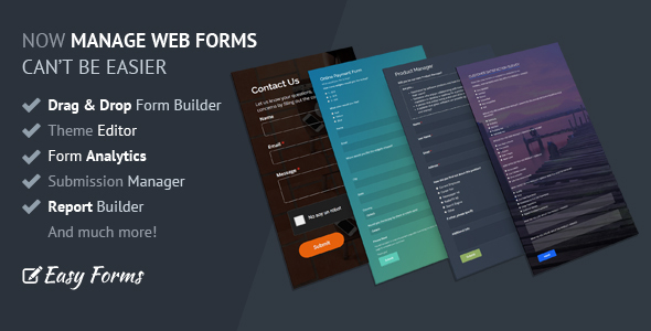 Easy Forms v2.0.5 - Advanced Form Builder and Manager - nulled