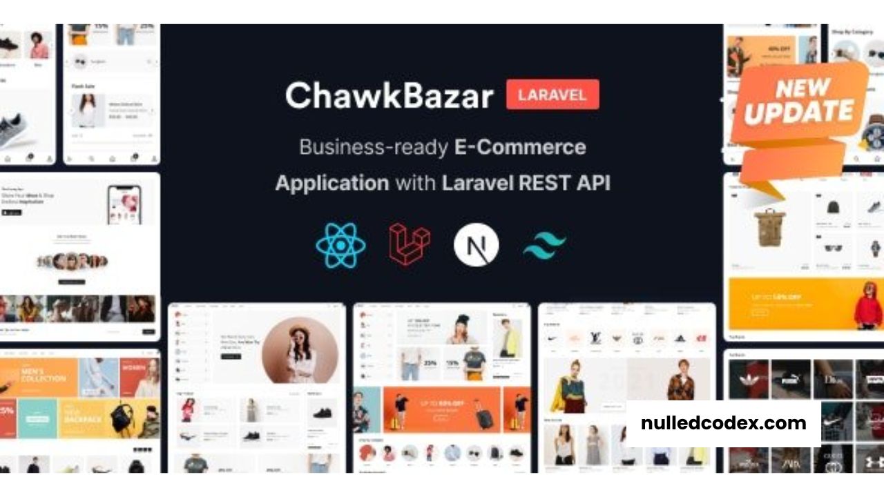 ChawkBazar Laravel v6.4.0 - React, Next, REST API Ecommerce With Multivendor