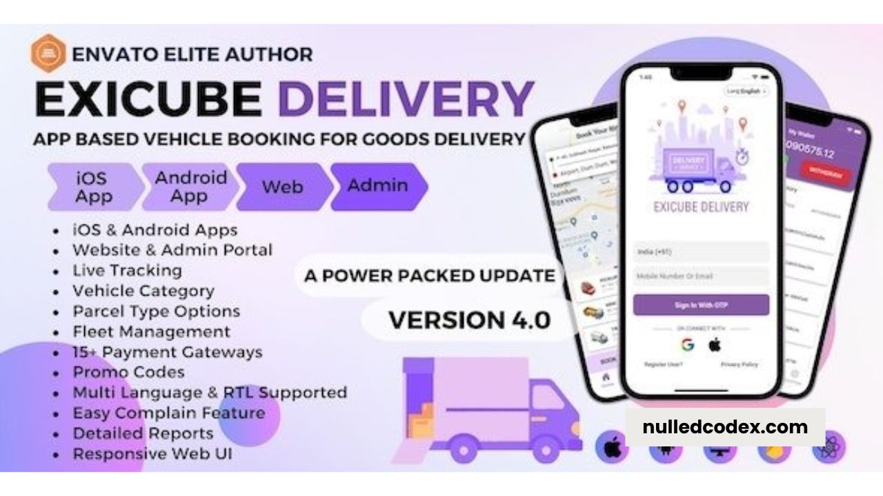 Exicube Delivery App v4.1.0