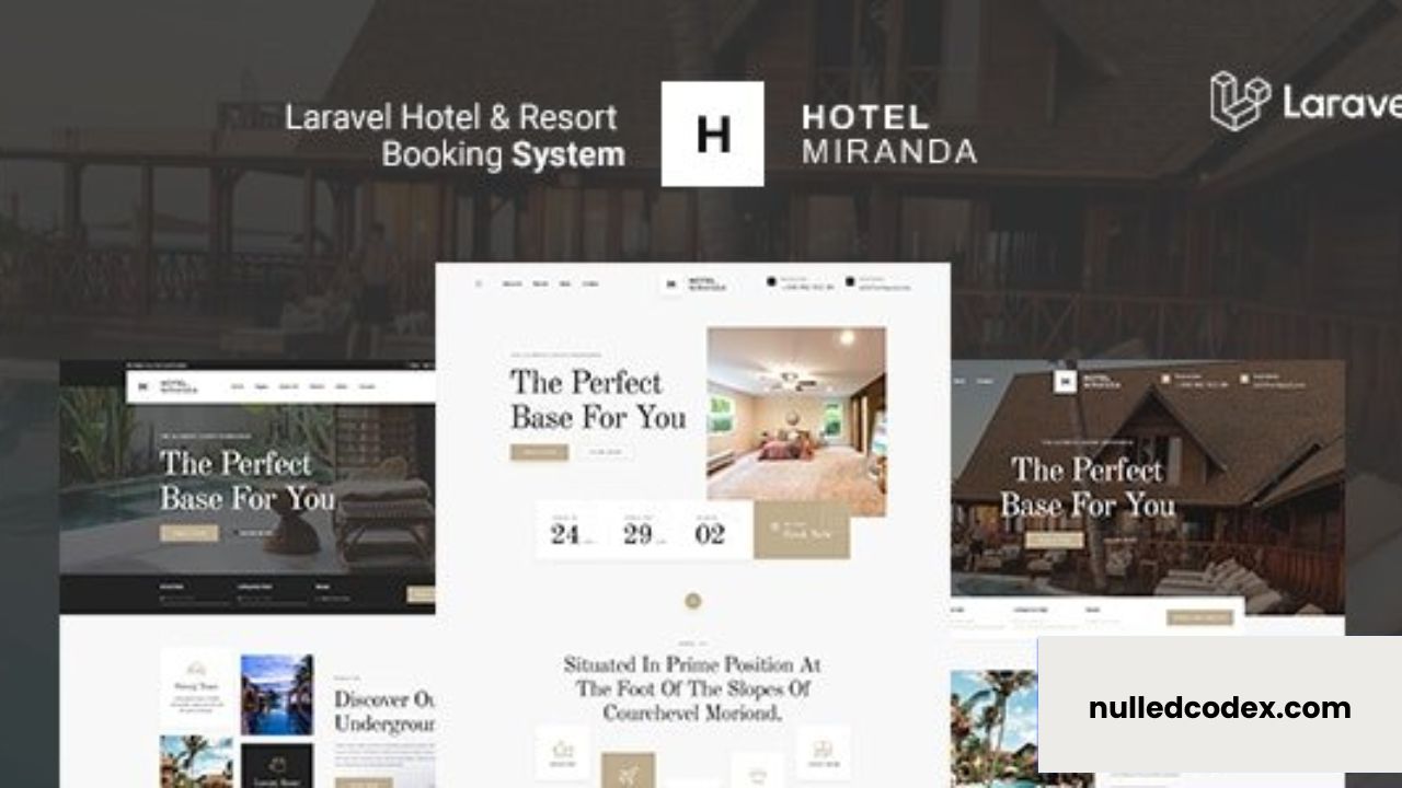 Miranda v1.40.2 - Hotel and Resort Booking system - nulled