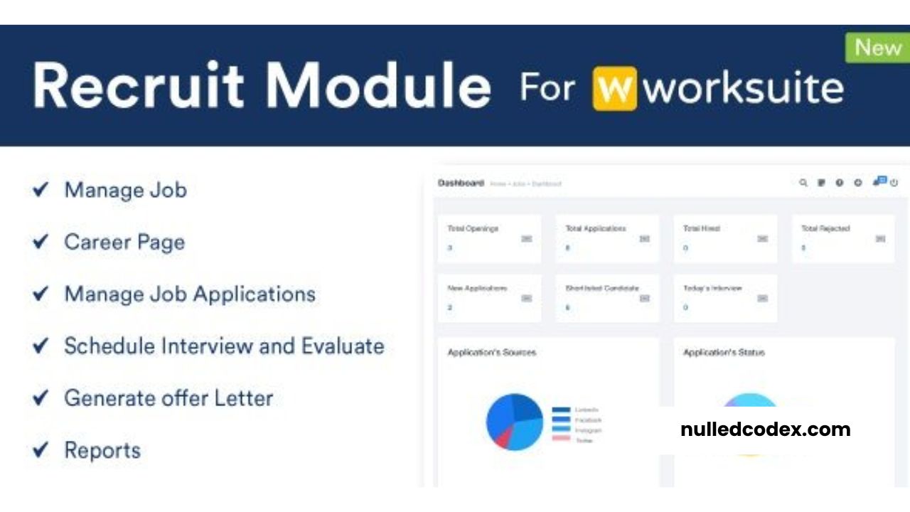 Recruit Module For Worksuite CRM v2.1.6