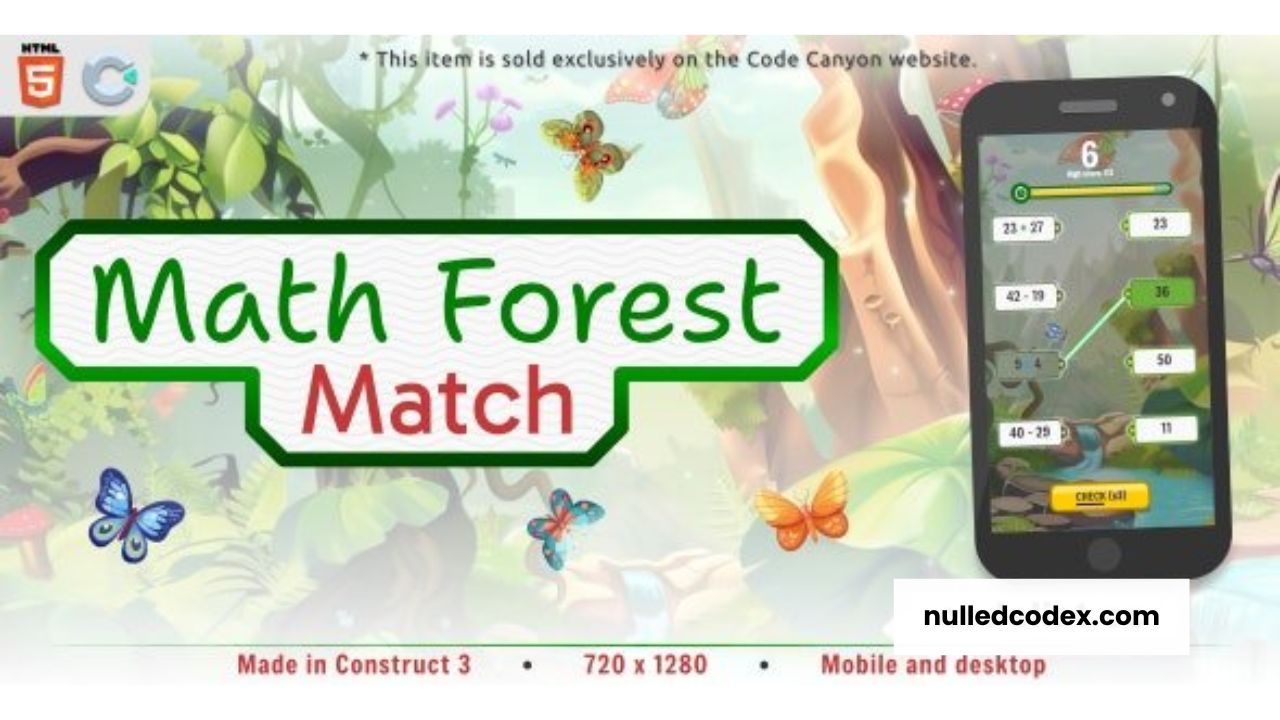 Math Forest Match v1.0 - HTML5 Educational game