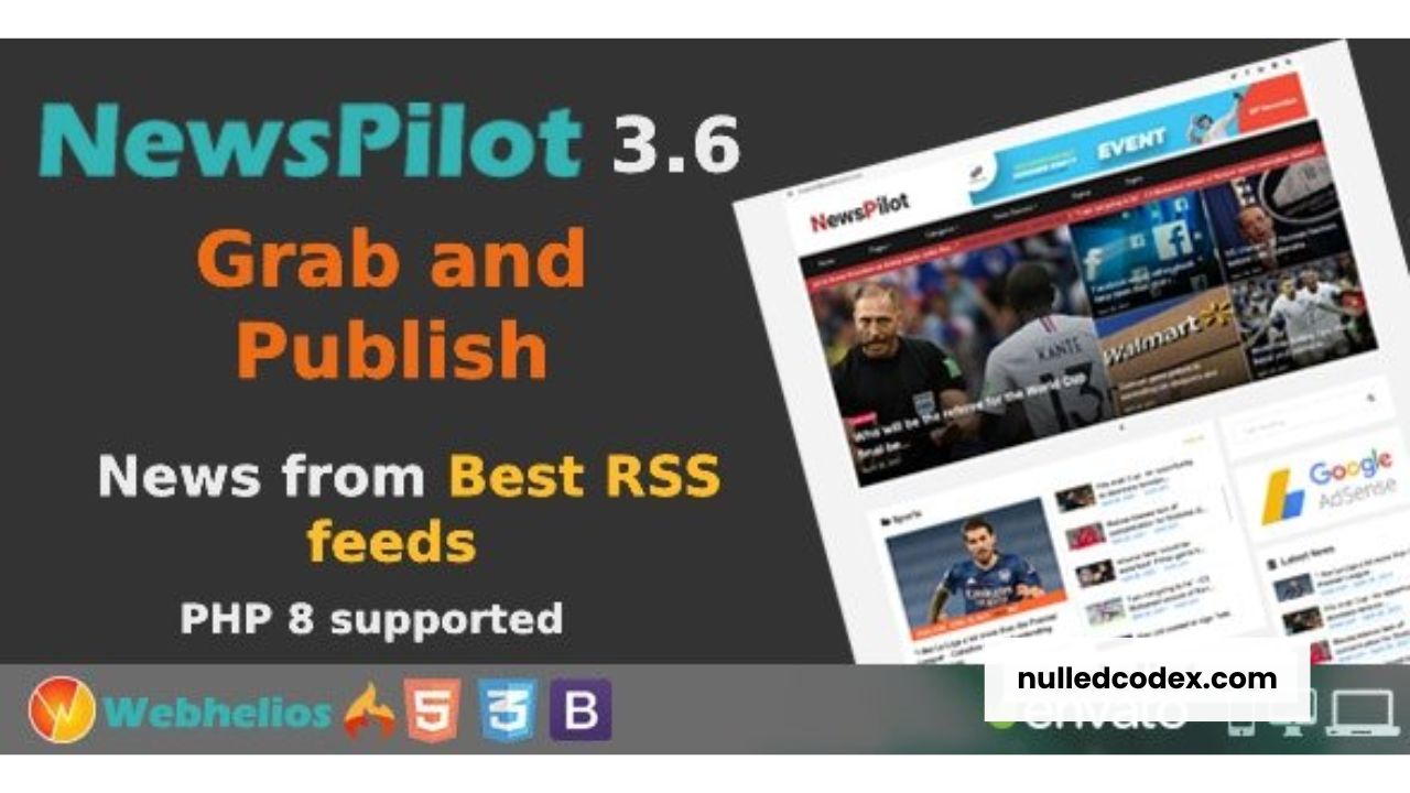 NewsPilot v3.6 - Automatic News Aggregator & Script