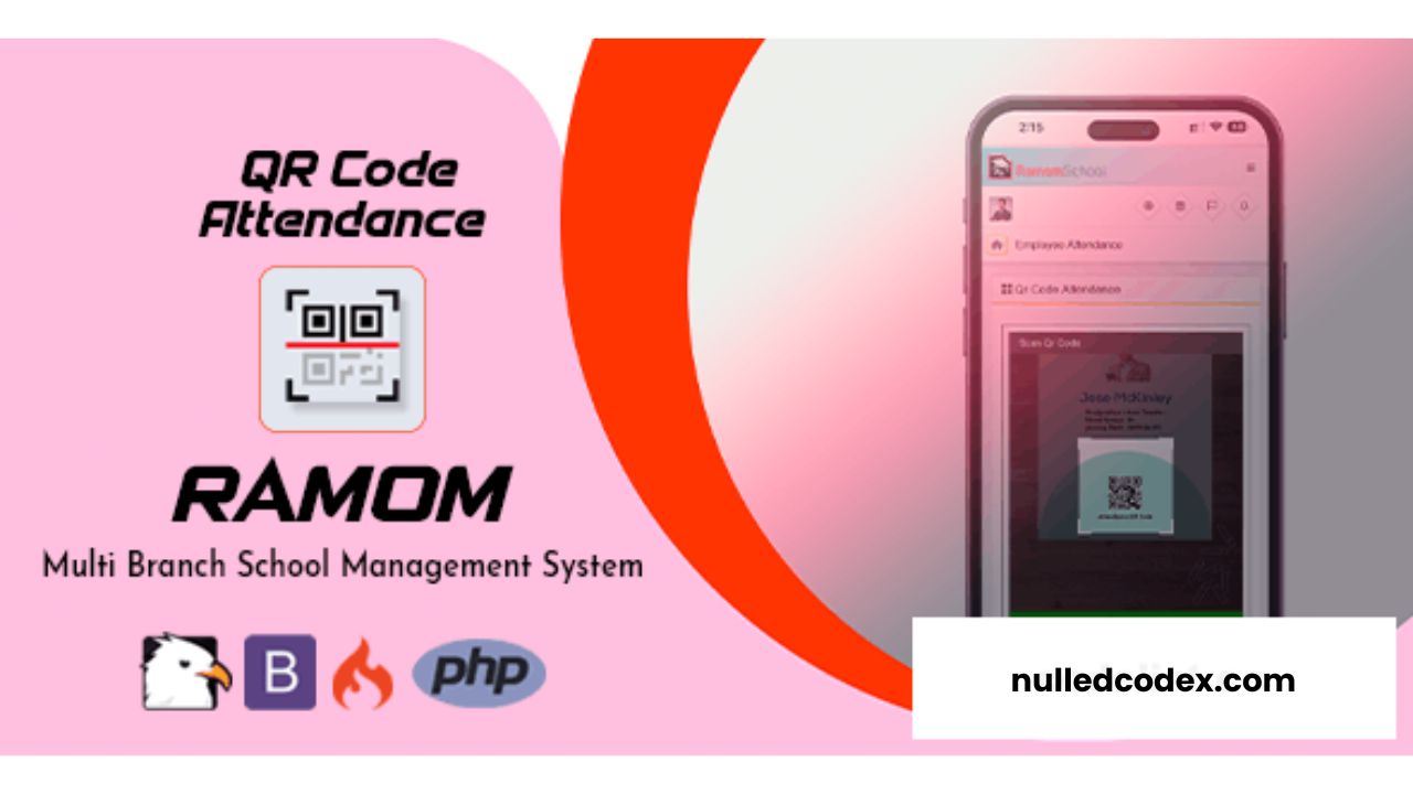 Ramom School QR Code Attendence v2.0