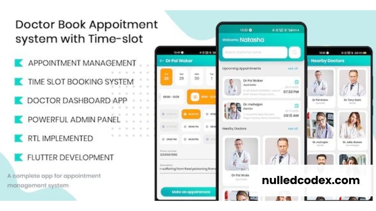 Doctor Finder v10.0 - Appointment Booking With Time-slot app