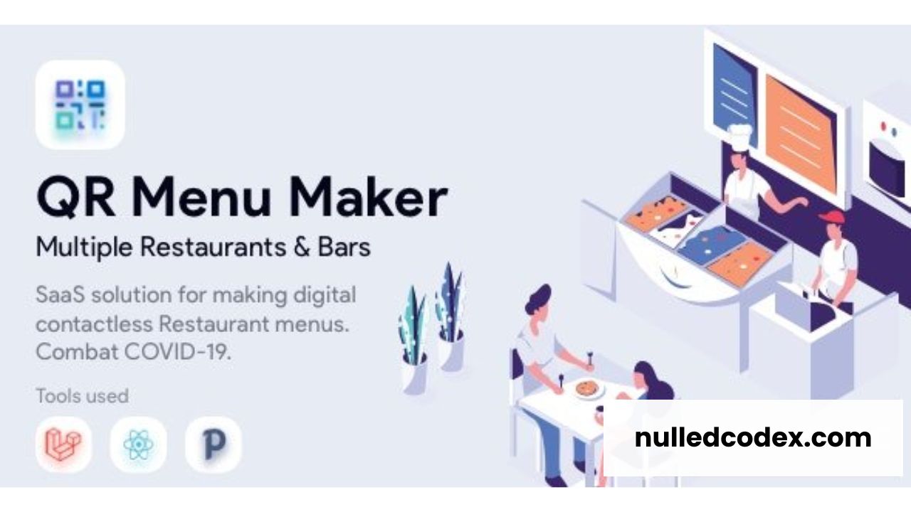 QR Menu Maker v4.0 - SaaS - Contactless restaurant menus