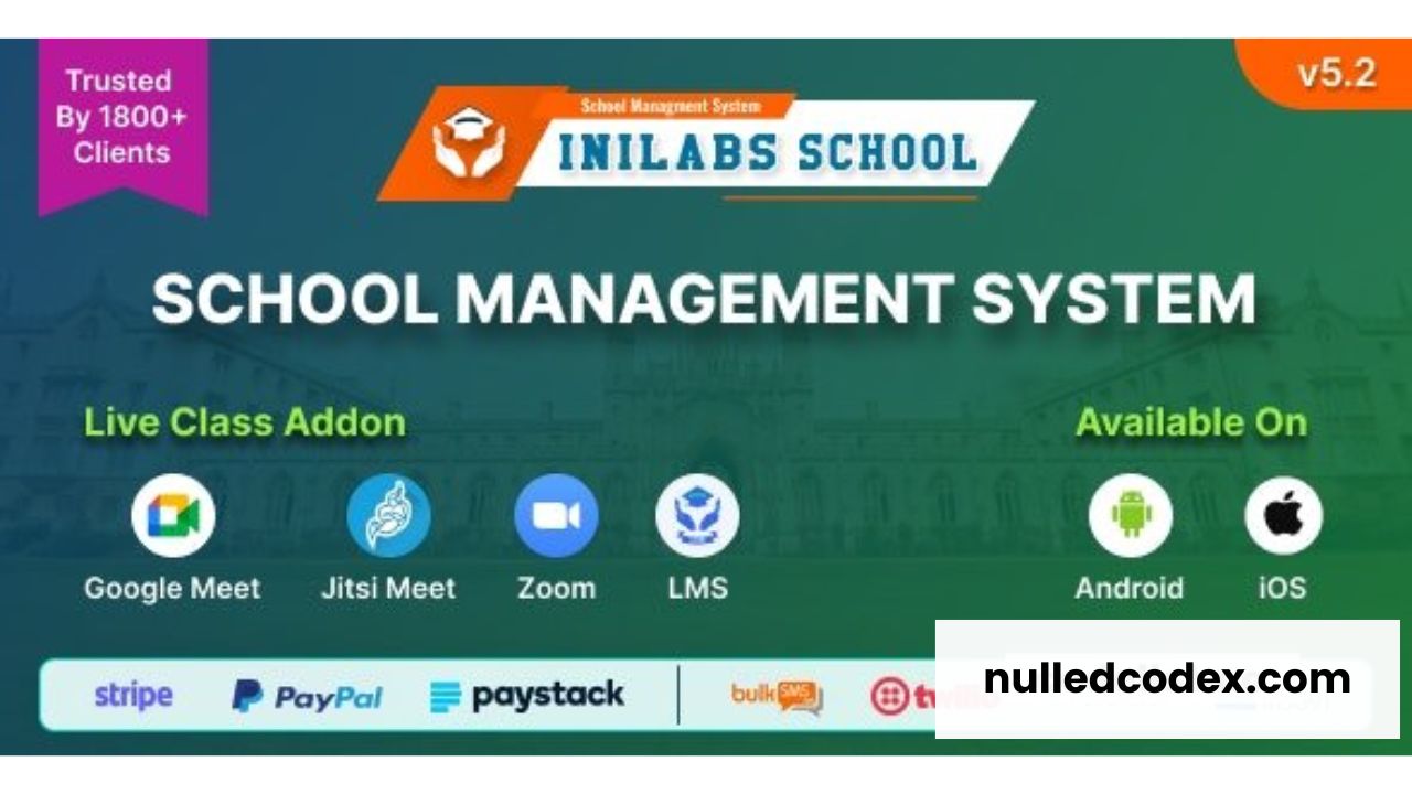 Inilabs School Express v5.8 - School Management System